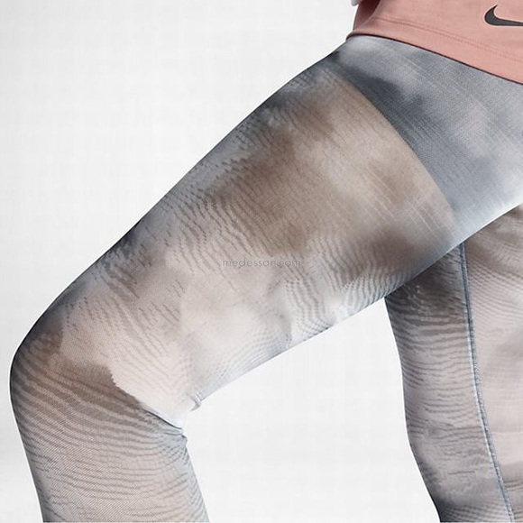 Nike Tulle Mesh Power Legendary Training Tights - Picture 3 of 8